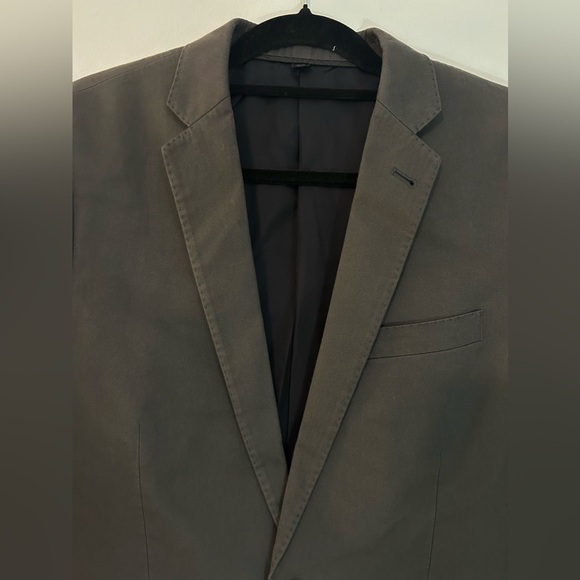 Jcrew Ludlow Sports Jacket 100% Cotton Solid Gray Preppy Causal Sz 38R - Picture 3 of 16